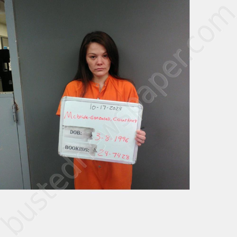 MCBRIDE, COURTNEY SHAY #, Sebastian County, Arkansas - 2024-10-17 18:28:00