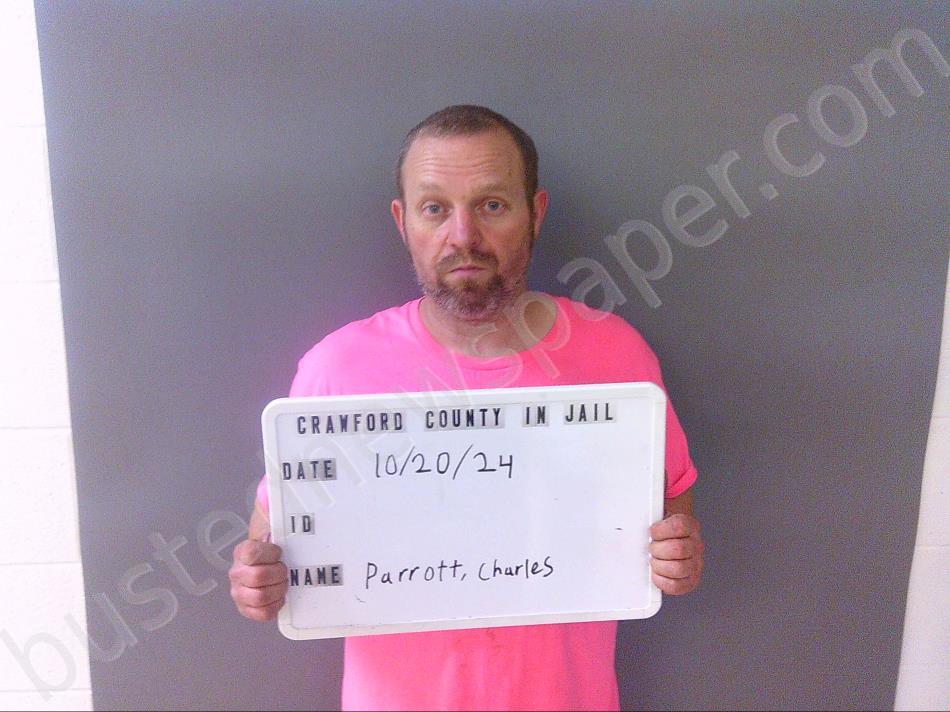 Parrott, Charles 20241020 144000 Crawford County, Indiana Booking