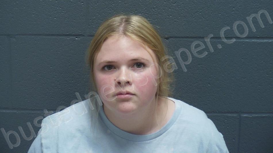 Homod, Leah Brooke 20241023 184300 Montgomery County, Indiana Booking