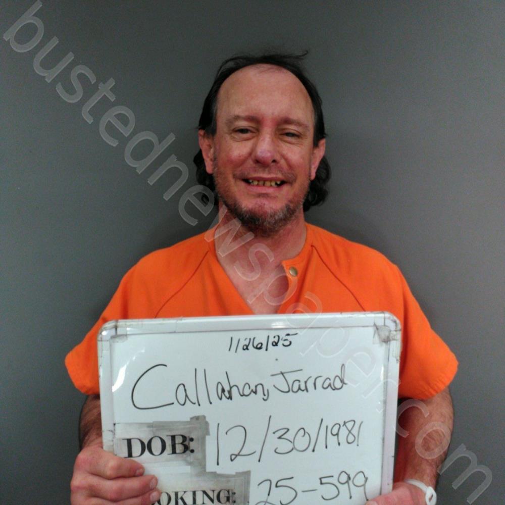 CALLAHAN, JARRAD DALE #, Sebastian County, Arkansas - 2025-01-27 00:42:00