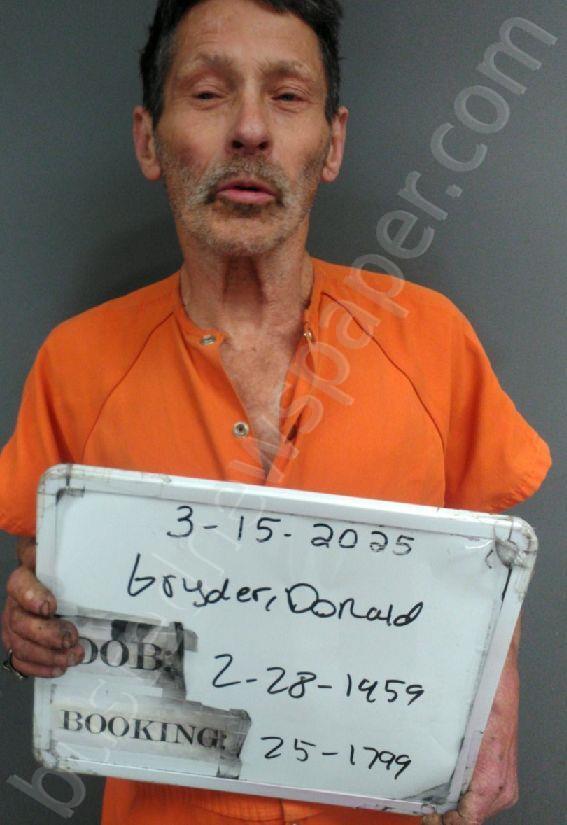 GRYDER, DONALD EARL JUNIOR #, Sebastian County, Arkansas - 2025-03-15 00:50:00