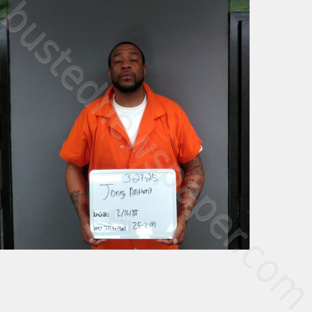 JONES, ANTHONY JERMAINE #, Sebastian County, Arkansas - 2025-03-27 10:19:00