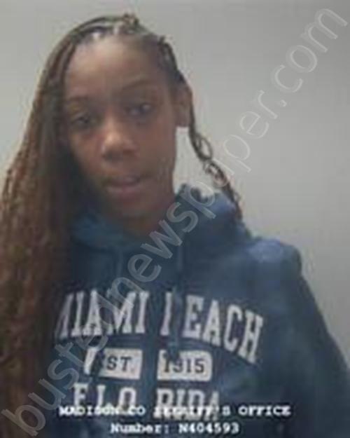 JAZMINE MONIQUE HEWLETT #, Madison County, Alabama - 2025-03-29 10:43:00