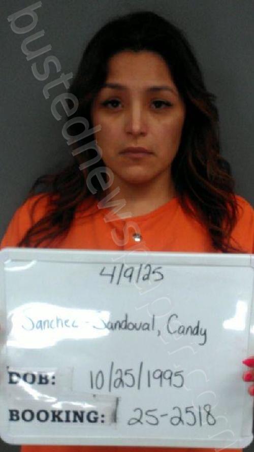 SANCHEZ-SANDOVAL, CANDY JENNIFER #, Sebastian County, Arkansas - 2025-04-09 09:06:00