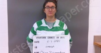 CHINN, DIAMONDRAY | 2025-05-07 13:23:00 Crawford County, Indiana Booking