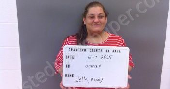 WELLS, KASEY | 2025-05-07 19:20:00 Crawford County, Indiana Booking