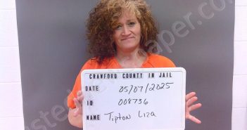 TIPTON, LISA | 2025-05-07 21:54:00 Crawford County, Indiana Booking