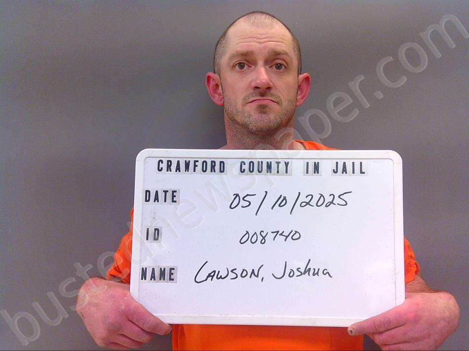 LAWSON, JOSHUA C #, Crawford County, Indiana - 2025-05-10 18:45:00