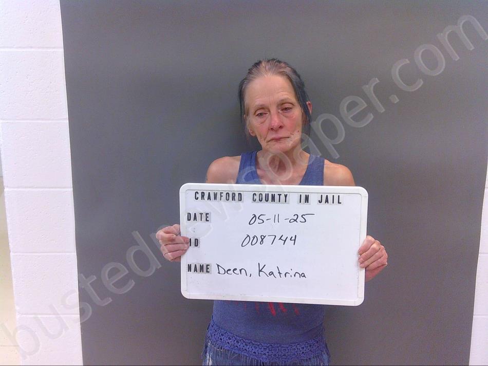 DEEN, KATRINA #, Crawford County, Indiana - 2025-05-11 09:40:00