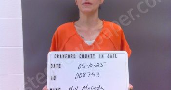 HILL, MELINDA | 2025-05-11 00:41:00 Crawford County, Indiana Booking