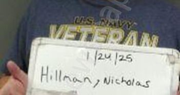 HILLMAN, NICHOLAS DEE | 2025-05-16 20:19:00 Sebastian County, Arkansas Booking