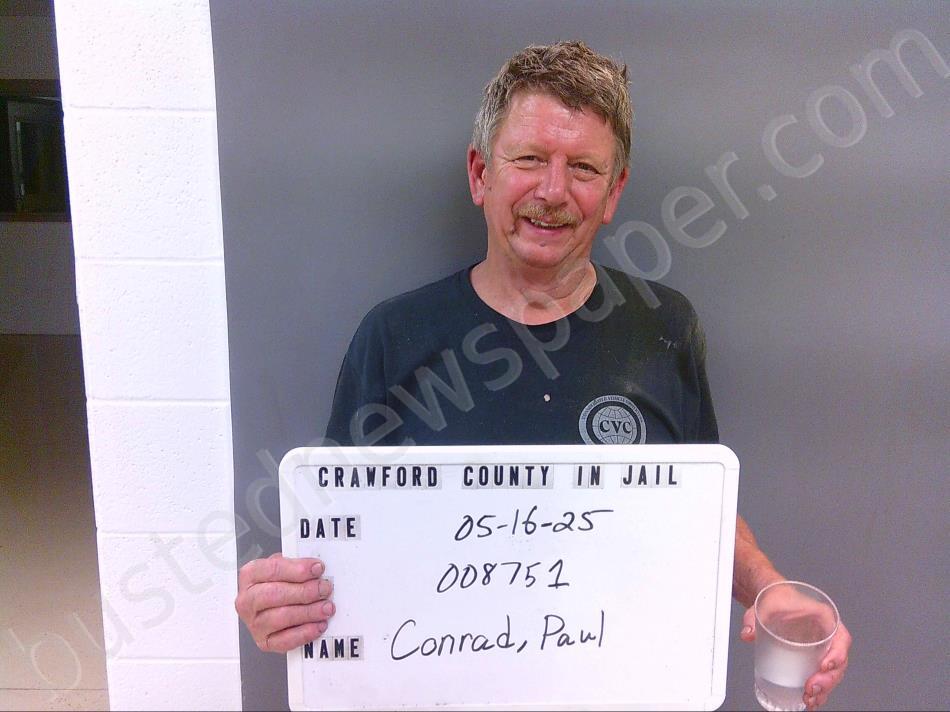 CONRAD, PAUL #, Crawford County, Indiana - 2025-05-16 02:00:00