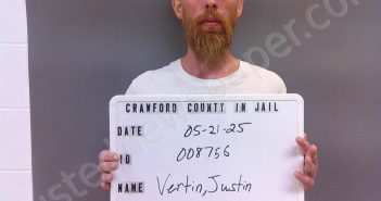VERTIN, JUSTIN | 2025-05-21 02:08:00 Crawford County, Indiana Booking