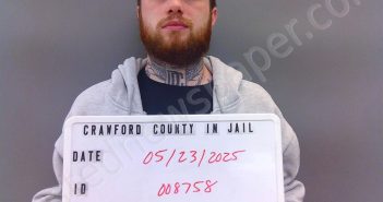 MILES, JERRY N | 2025-05-23 22:59:00 Crawford County, Indiana Booking