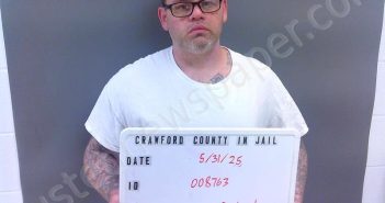 SULLIVAN, RICHARD | 2025-05-31 14:39:00 Crawford County, Indiana Booking