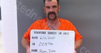 MOON, JOHN | 2025-06-10 23:28:00 Crawford County, Indiana Booking