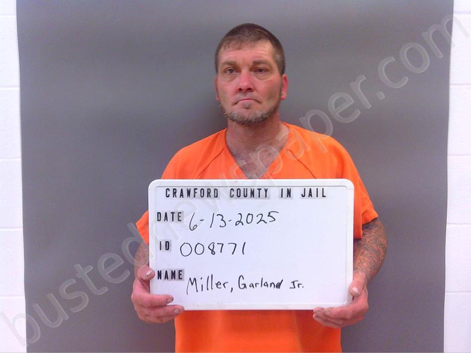 MILLER, GARLAND R, JR #, Crawford County, Indiana - 2025-06-13 22:52:00