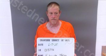 SCHWARTZ, MELVIN R | 2025-06-17 12:05:00 Crawford County, Indiana Booking