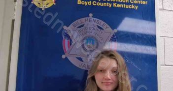 MCGINNIS, ZOIE | 2025-06-28 Boyd County, Kentucky Booking