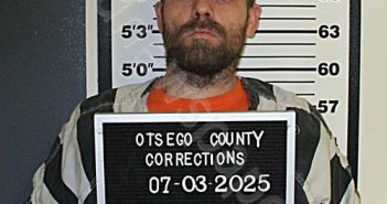 OLSEN, MATTHEW RYAN | 2025-07-04 01:03:00 Otsego County, New York Booking