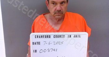 LINDSEY, DAVID | 2025-07-06 21:27:00 Crawford County, Indiana Booking