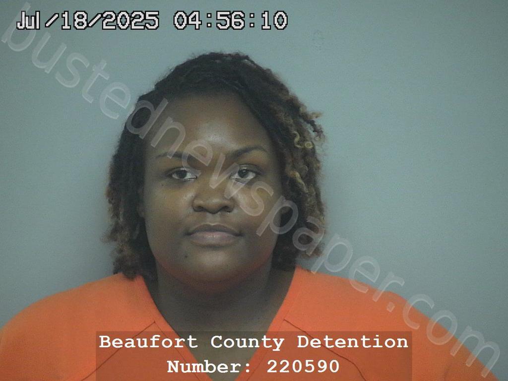 JERNEISHA SHANTE BARNES #, Beaufort County, South Carolina - 2025-07-18 05:33:51