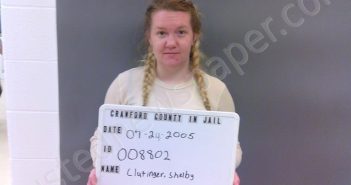 CLUTINGER, SHELBY LOUISE | 2025-07-24 13:35:00 Crawford County, Indiana Booking