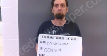 HUFF, JOHN | 2025-07-25 12:19:00 Crawford County, Indiana Booking