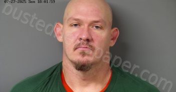 PATTON, BENJAMIN A | 2025-07-27 17:52:43 Fayette County, Ohio Booking