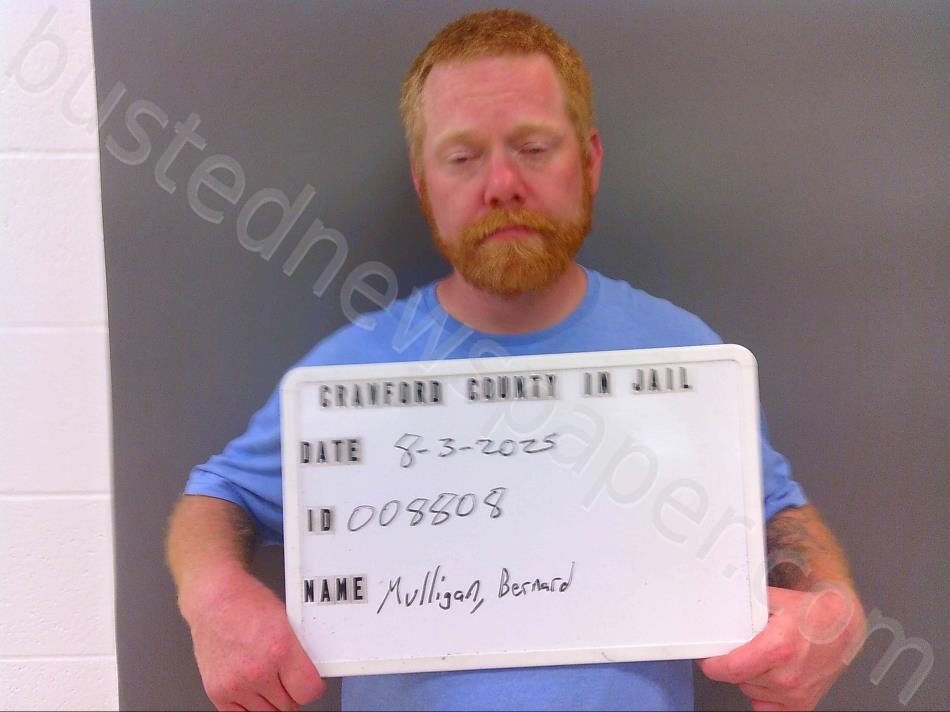 MULLIGAN, BERNARD #, Crawford County, Indiana - 2025-08-03 21:27:00