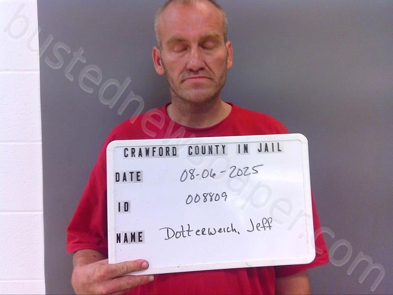 DOTTERWEICH, JEFFERY ADAM #, Crawford County, Indiana - 2025-08-06 14:49:00