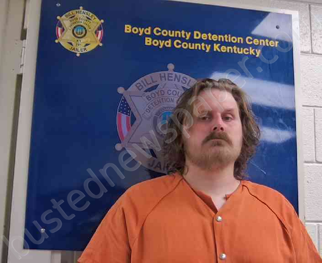 Smith, Jeremy 20250902 Boyd County, Kentucky Booking