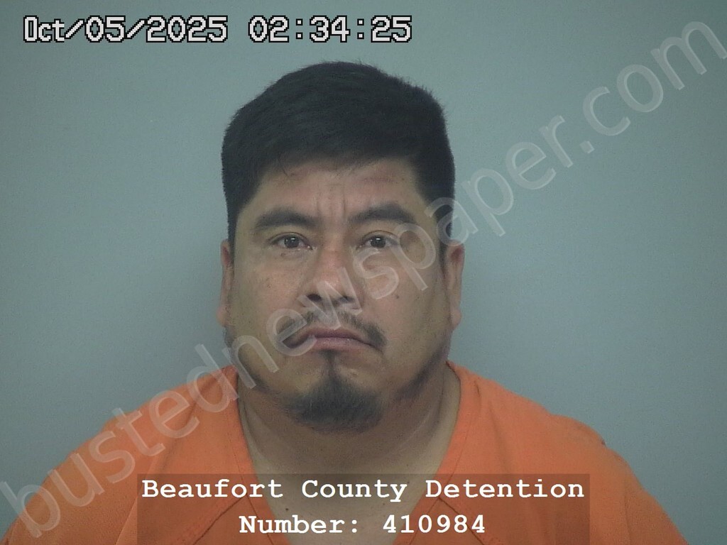 MARCELO MEJIA-MIRANDA #, Beaufort County, South Carolina - 2025-10-05 03:28:25