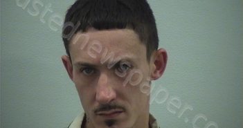 BERGER, TREVOR M | 2025-10-06 Guernsey County, Ohio Booking