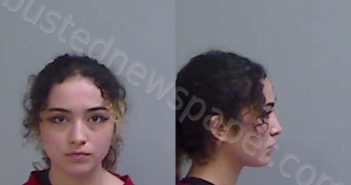 CANTU, ANGELINA SOPHIA | 2025-11-06 Hidalgo County, Texas Booking