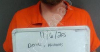 DEROSE, NICHOLAS RAY | 2025-11-07 08:53:00 Sebastian County, Arkansas Booking