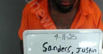 SANDERS, JUSTIN MICHAEL | 2025-11-10 13:53:00 Sebastian County, Arkansas Booking