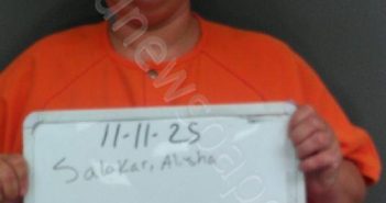 <B>SALOKAR</B>, <B>ALICIA</B> <B>IVY</B> #, Sebastian County, Arkansas - 2025-11-11 06:58:00