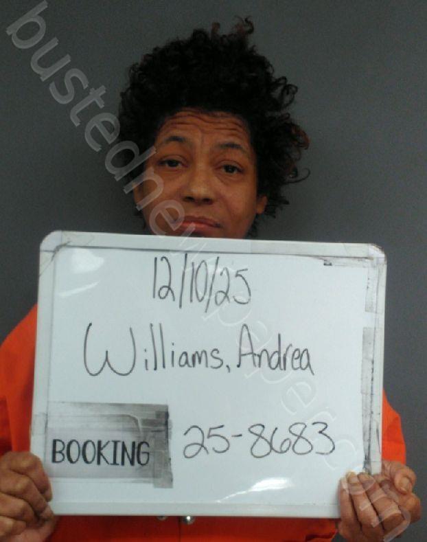 WILLIAMS, ANDREA MONIQUE #, Sebastian County, Arkansas - 2025-12-10 18:15:00