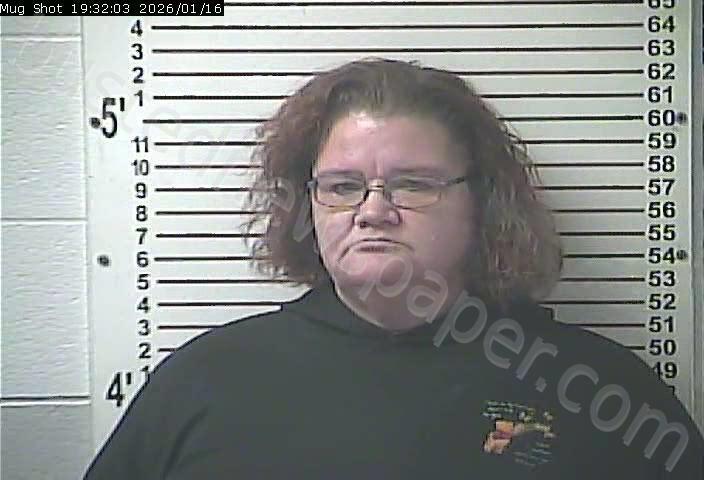 Thomas, Brandi Judith 20260116 190000 Hardin County, Kentucky Booking