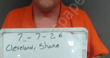 CLEVELAND, SHANE LARUE | 2026-02-07 05:14:00 Sebastian County, Arkansas Booking