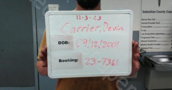 CARRIER, DEVIN LUKE | 2026-03-21 23:53:00 Sebastian County, Arkansas Booking