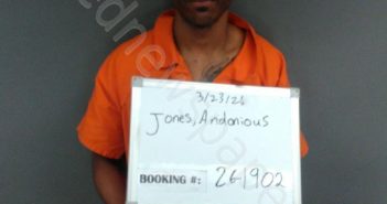 JONES, ANDONIOUS DANIEL | 2026-03-23 13:21:00 Sebastian County, Arkansas Booking