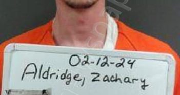 ALDRIDGE, ZACHARY GENE | 2026-04-12 16:37:00 Sebastian County, Arkansas Booking