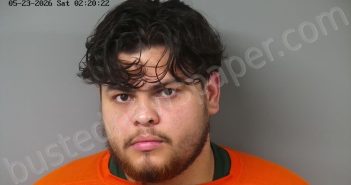 MENDOZA, JEYSON STIVEN | 2026-05-23 01:28:22 Fayette County, Ohio Booking
